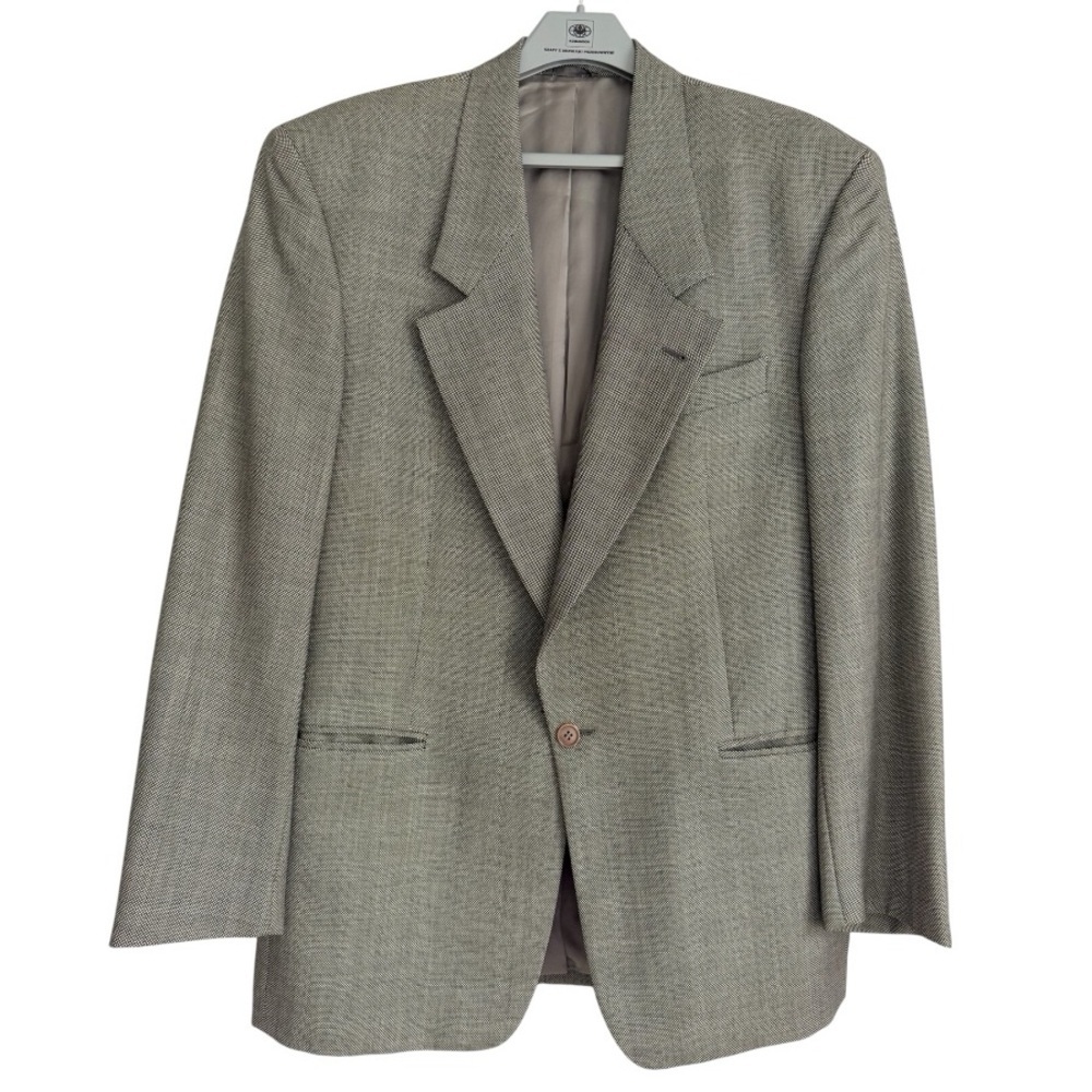 Michele D’Ambra Italian Elegant Men's Blazer in Gray - Picture 1 of 10